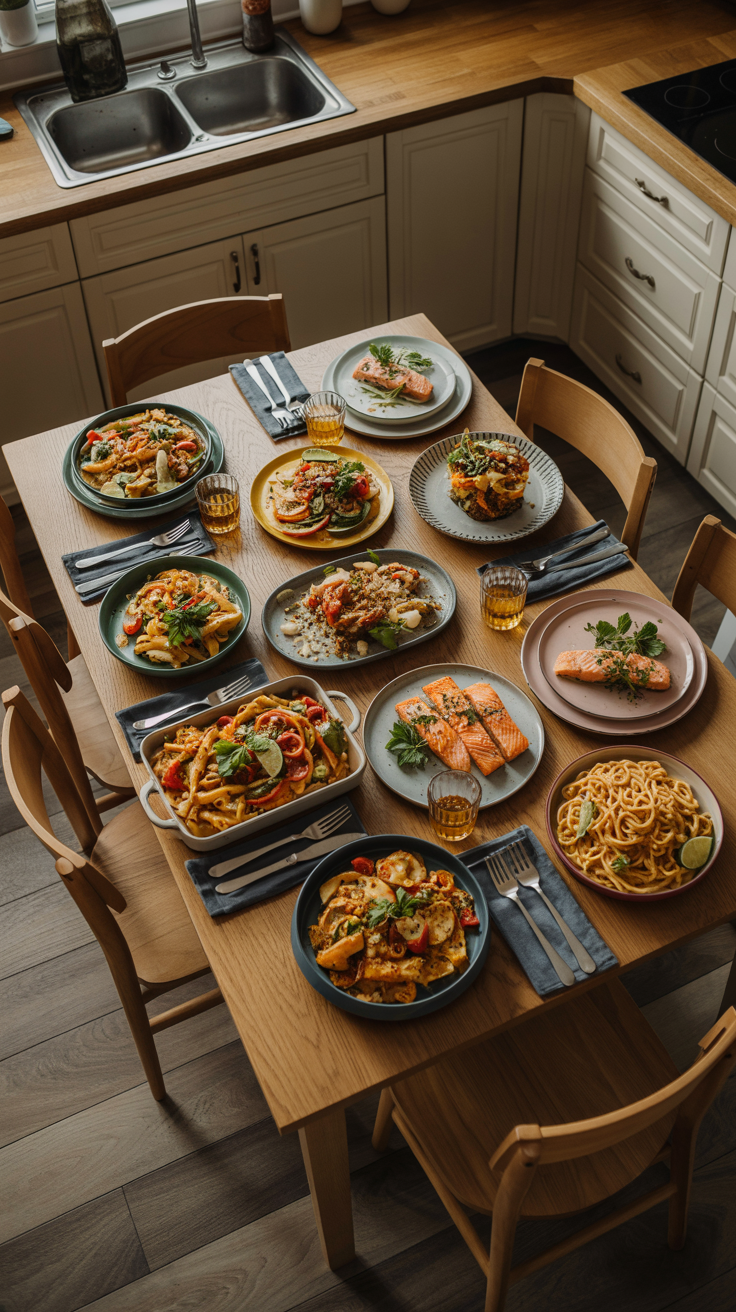 🍽️ 8 Simple Dinner Ideas for Busy Evenings