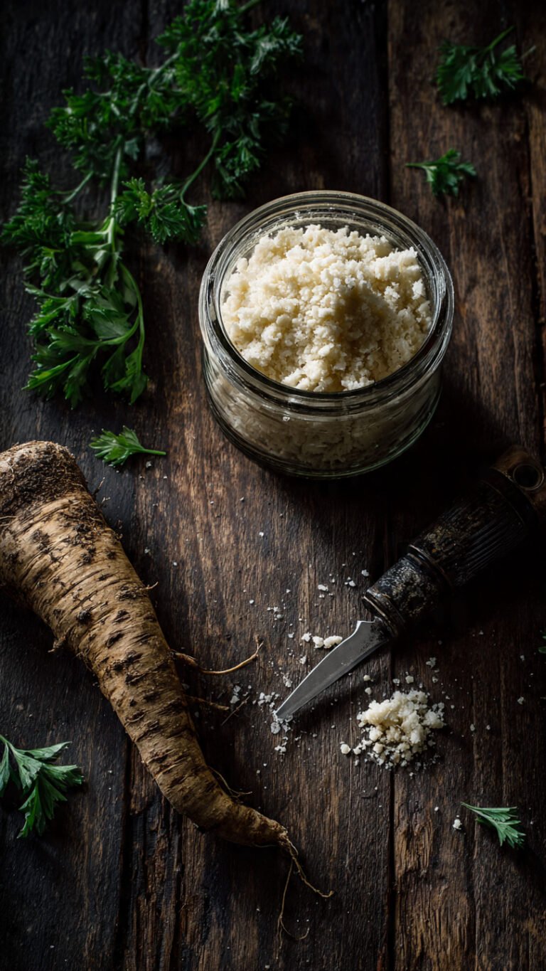 🌶️ DIY Horse Radish Recipe: Better Than Store-Bought!