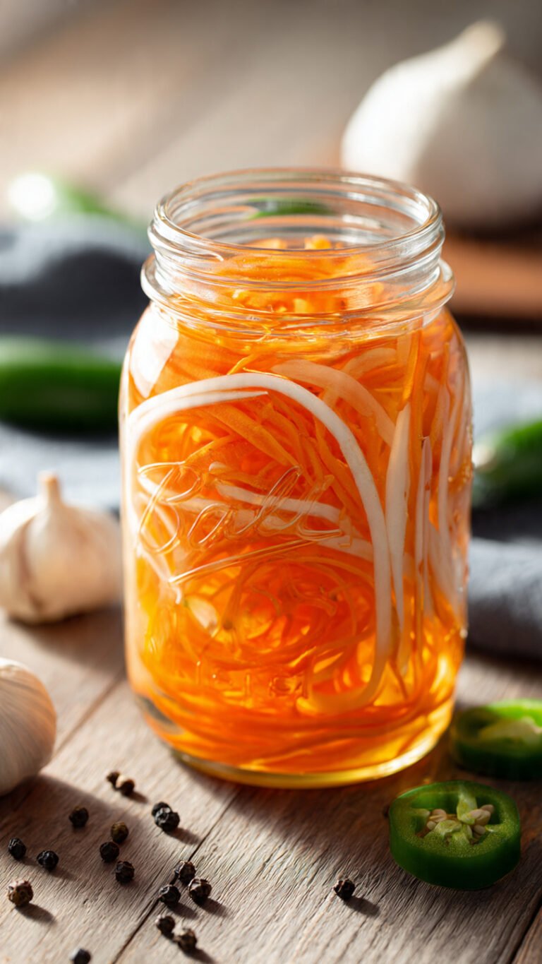 🥕 The Crunchiest Quick Pickle Carrots Recipe (Better Than Store-Bought!)