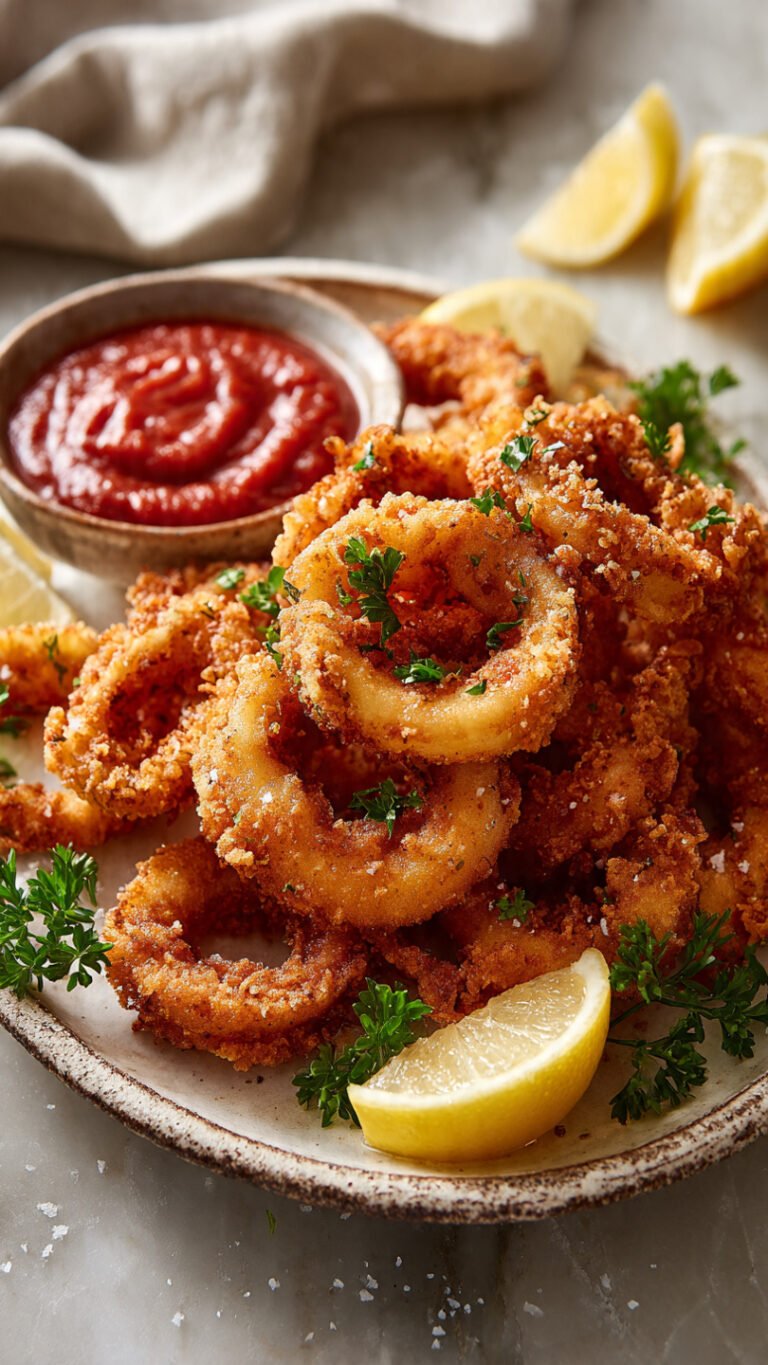 🦑 Crispy Squid Rings Recipe: Better Than Takeout!