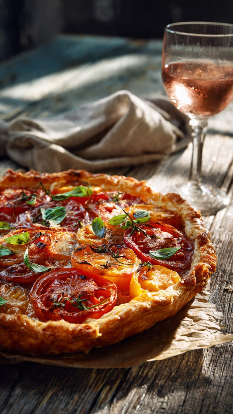 🍅 The Ultimate Tomato Tart Recipe: Easy, Cheesy & Crisp