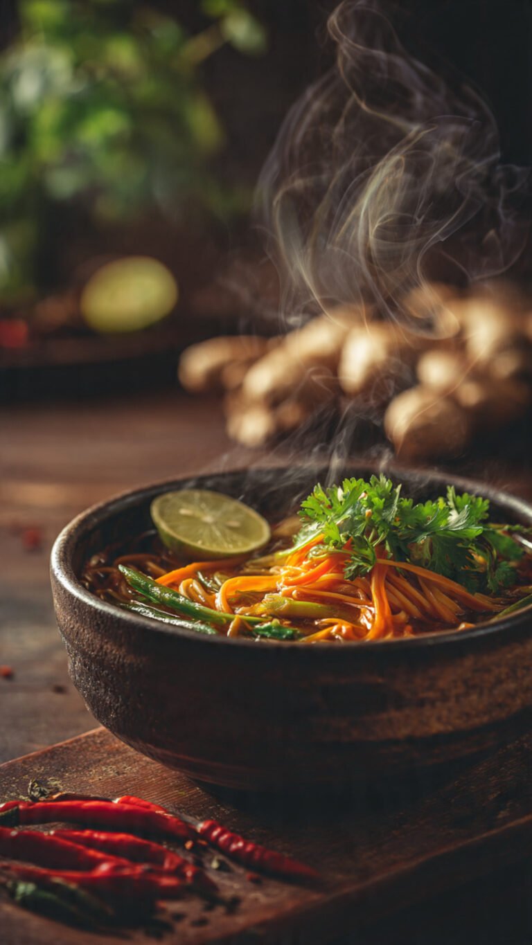 🍜 Spicy Veg Thukpa Recipe: 20-Min Comfort Food