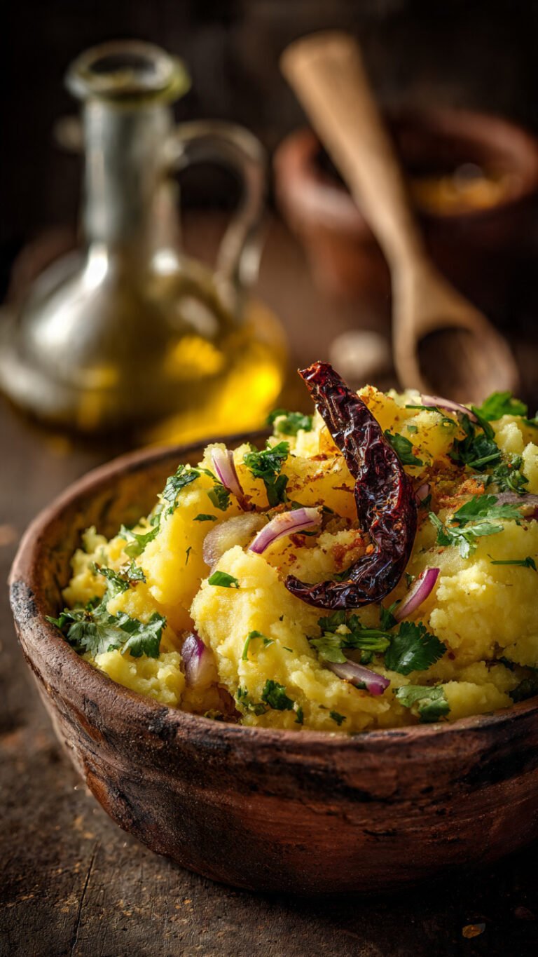 🥔 Spicy Aloo Chokha Recipe | Authentic Bihari Mashed Potatoes