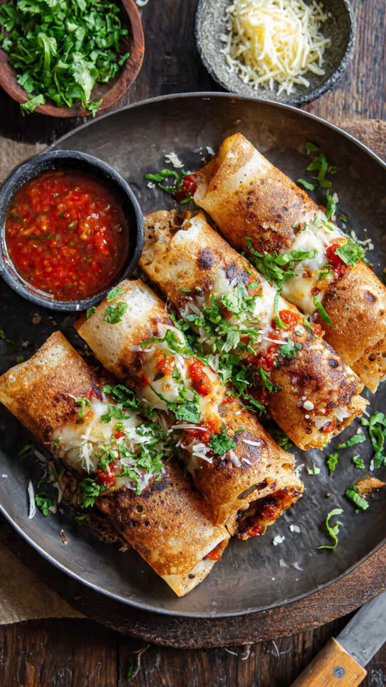 🧞‍♂️ Jini Dosa Recipe: Cheesy, Spicy Mumbai Street Food at Home!