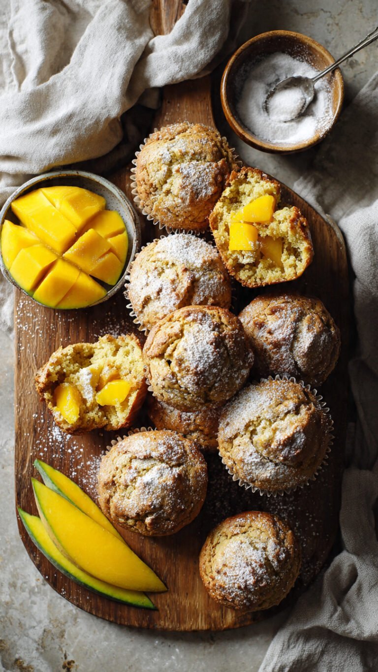 🥭 The Best Mango Muffins Recipe: Soft, Tropical & Easy to Make!