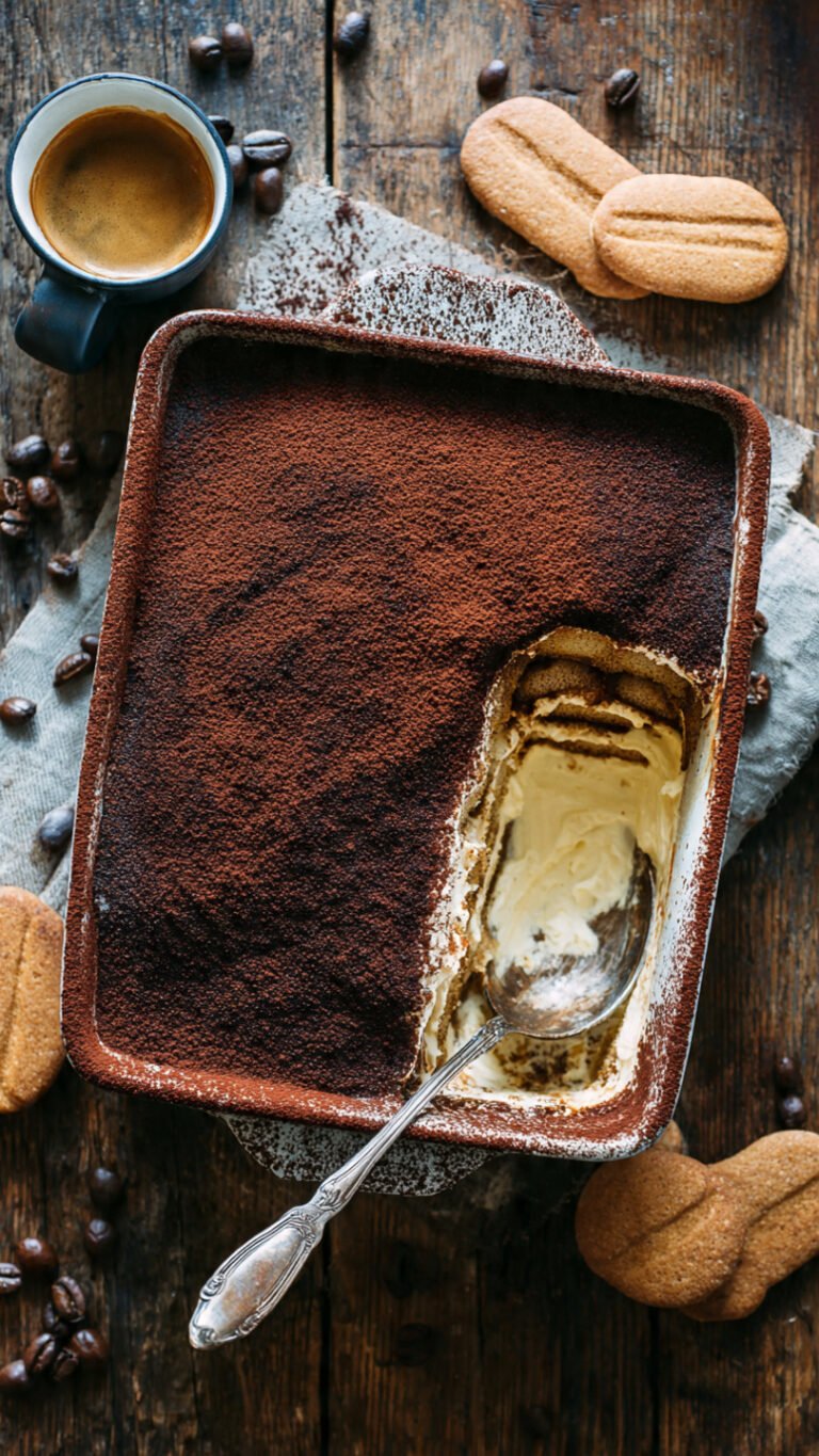 🍓 The Easiest Simple Tiramisu Recipe (No-Bake & Foolproof!)