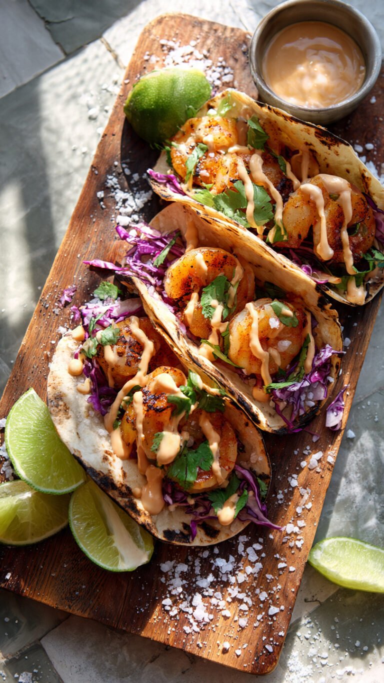 🌮 Best Prawn Tacos Recipe Ever (Ready in 20 Mins!)