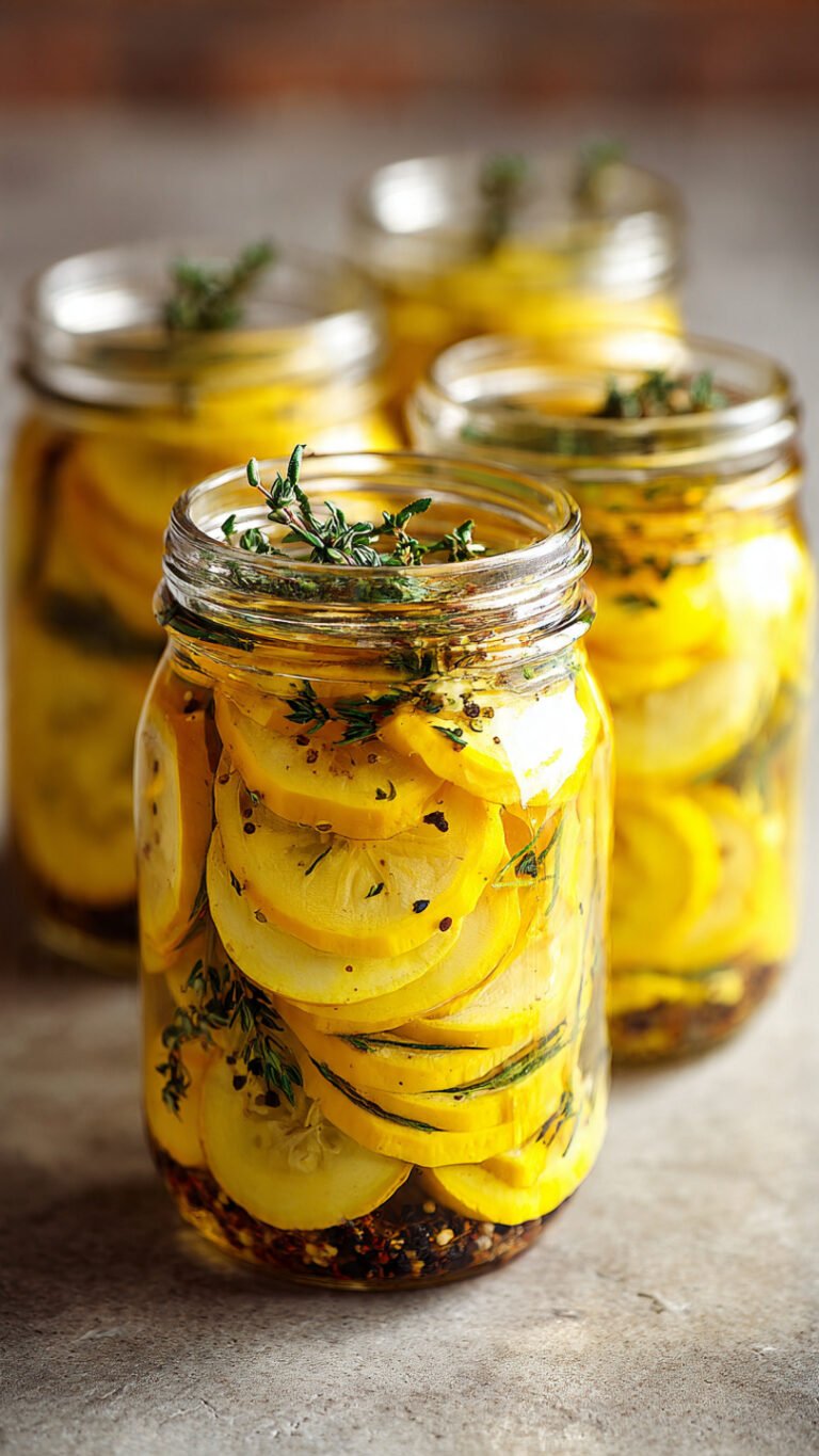 🥒 Easy Pickled Squash Recipe You’ll Make Every Week