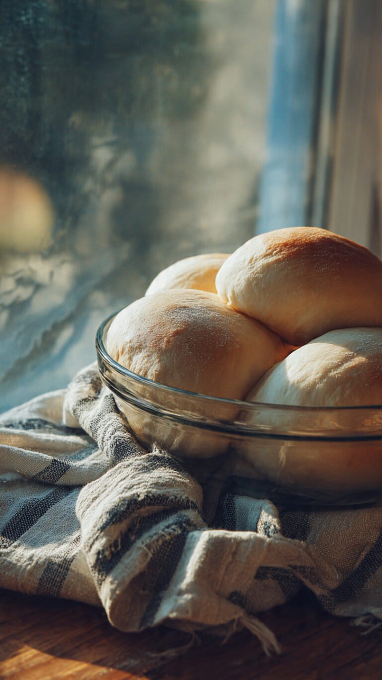 🥖 Homemade Hoagie Buns Recipe — Soft, Chewy Bakery-Style Rolls