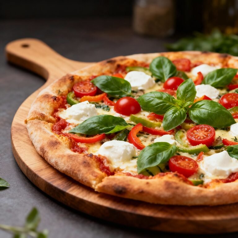 Vegetarian Pizza Recipe: A Garden Fresh Delight!