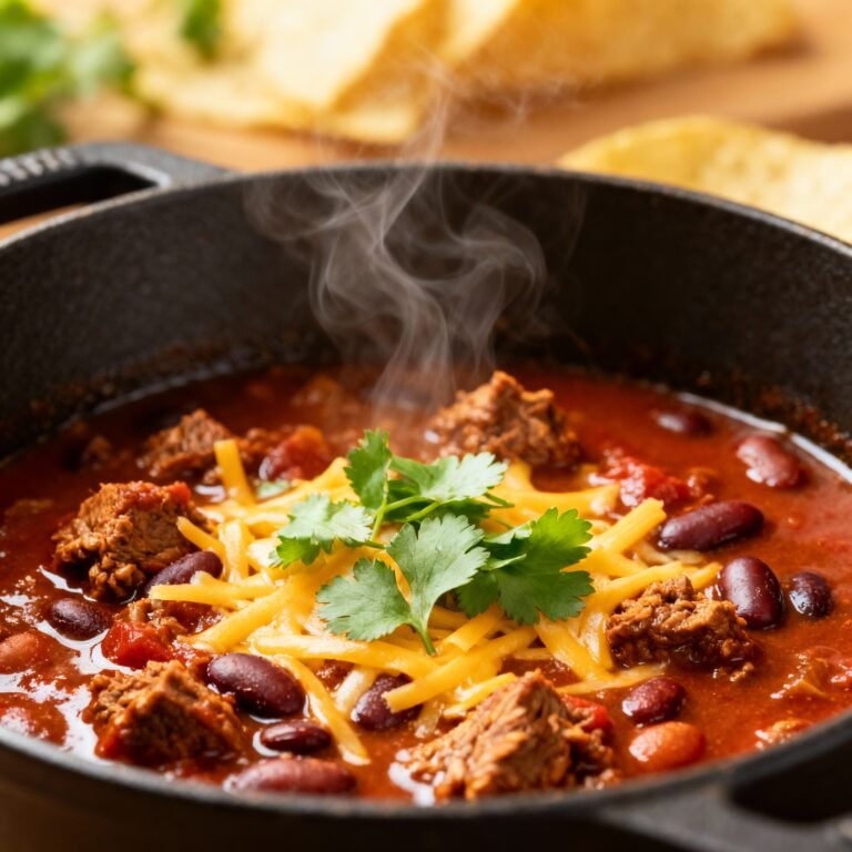 Stovetop Chili Recipe: The Ultimate Comfort Food Classic