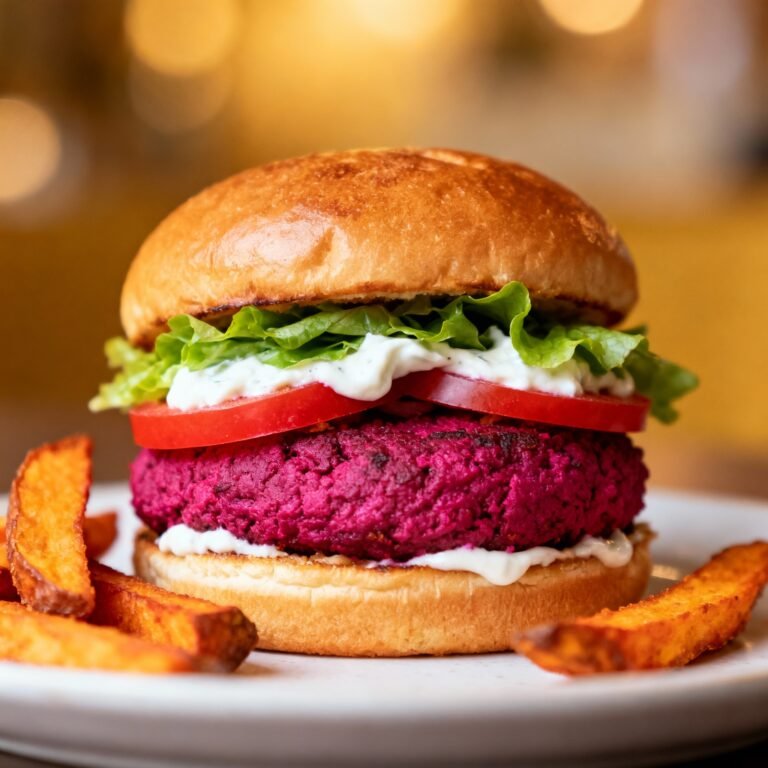 Beet Burger Recipe: The Veggie Burger That Actually Tastes Amazing!