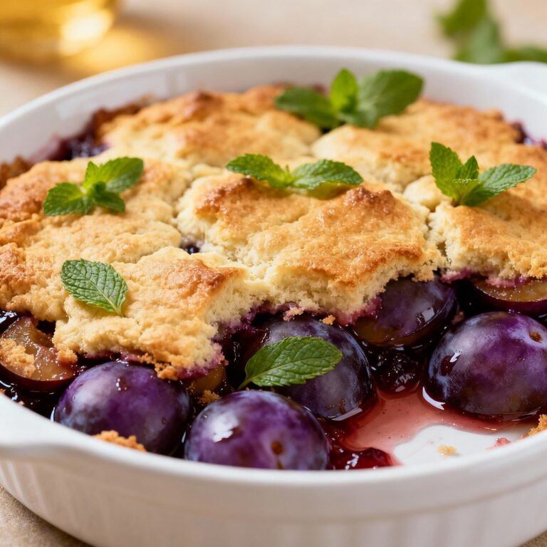 Plum Cobbler Recipe: A Burst of Summer in Every Bite!