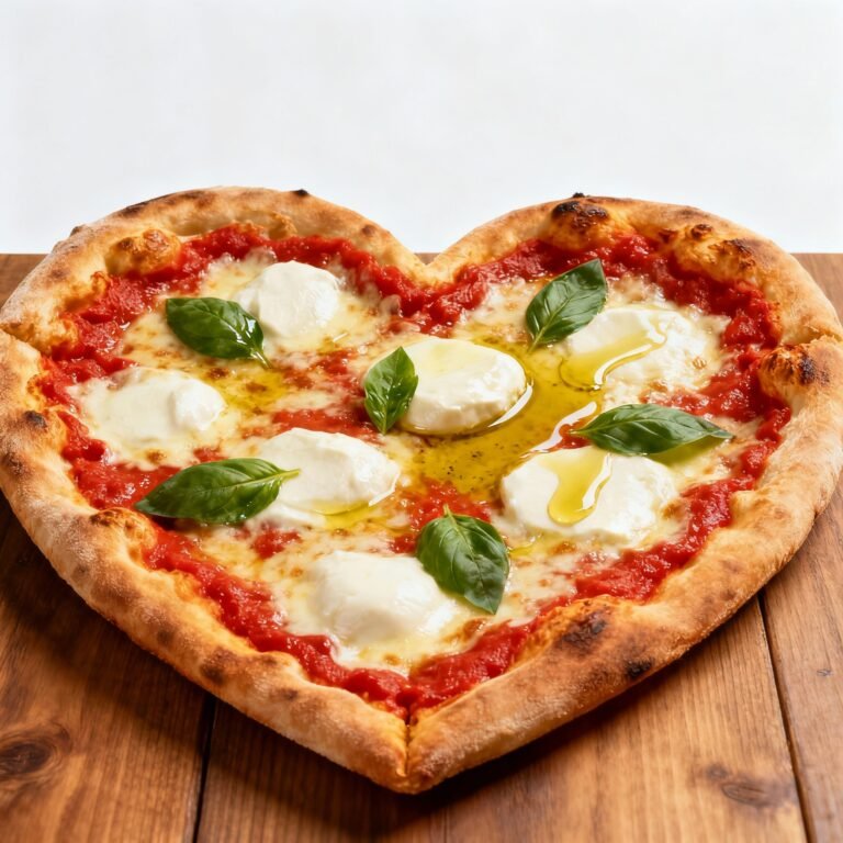 Heart Pizza Recipe: Spread the Love with Every Slice!