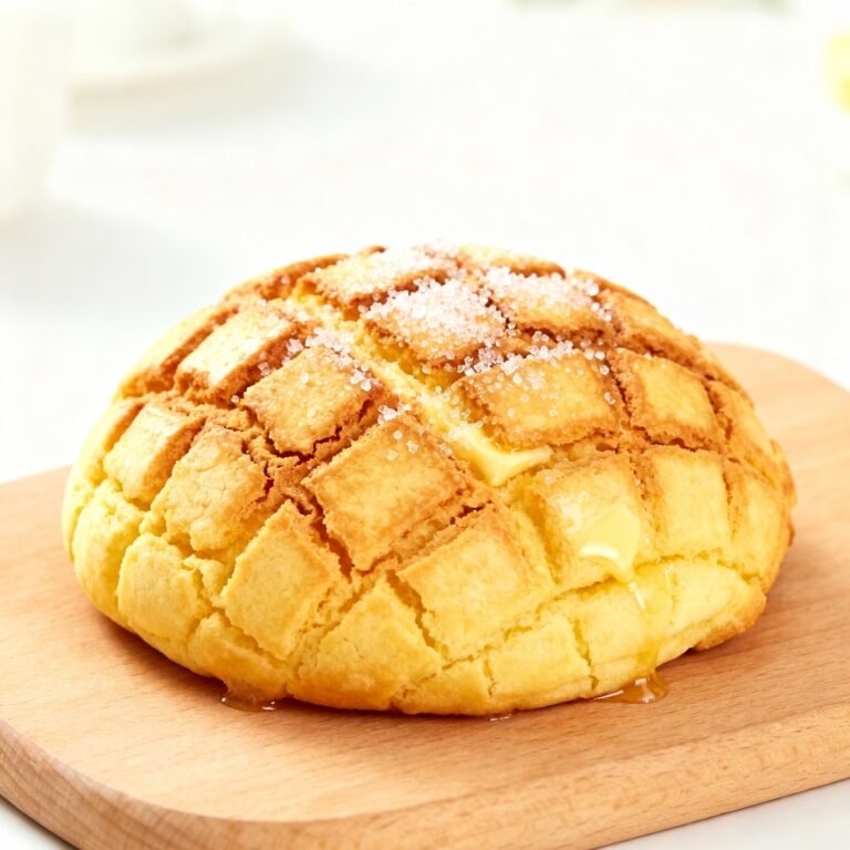 Melon Pan Recipe: The Crispy, Sweet Delight You Can Bake at Home!