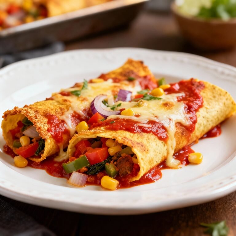 Vegetarian Enchiladas Recipe: Fiesta in Every Bite!
