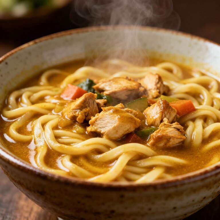 Curry Udon Recipe: Warm Your Soul with This Flavorful Bowl!