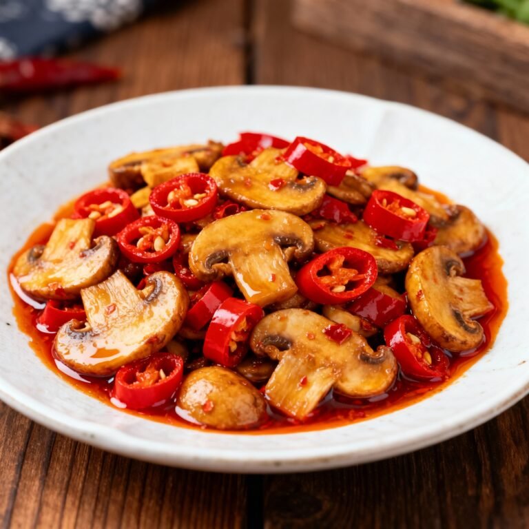 Chilli Mushroom Recipe: Spicy, Savory, and Ready in Minutes!
