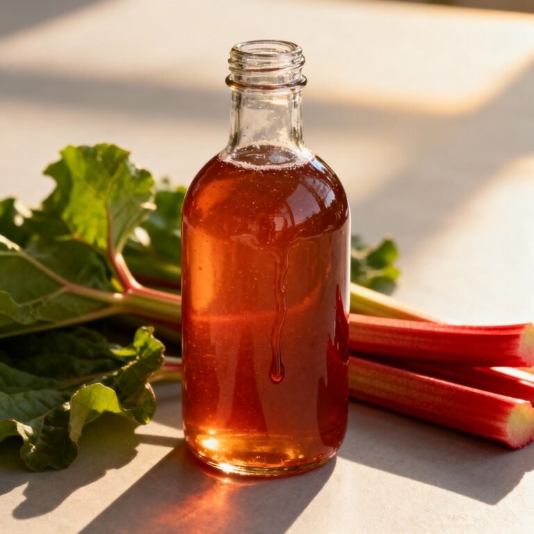Rhubarb Syrup Recipe: Spring in a Bottle!