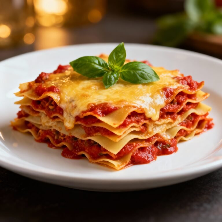 Recipe for Lasagna: The Ultimate Comfort Food Masterpiece