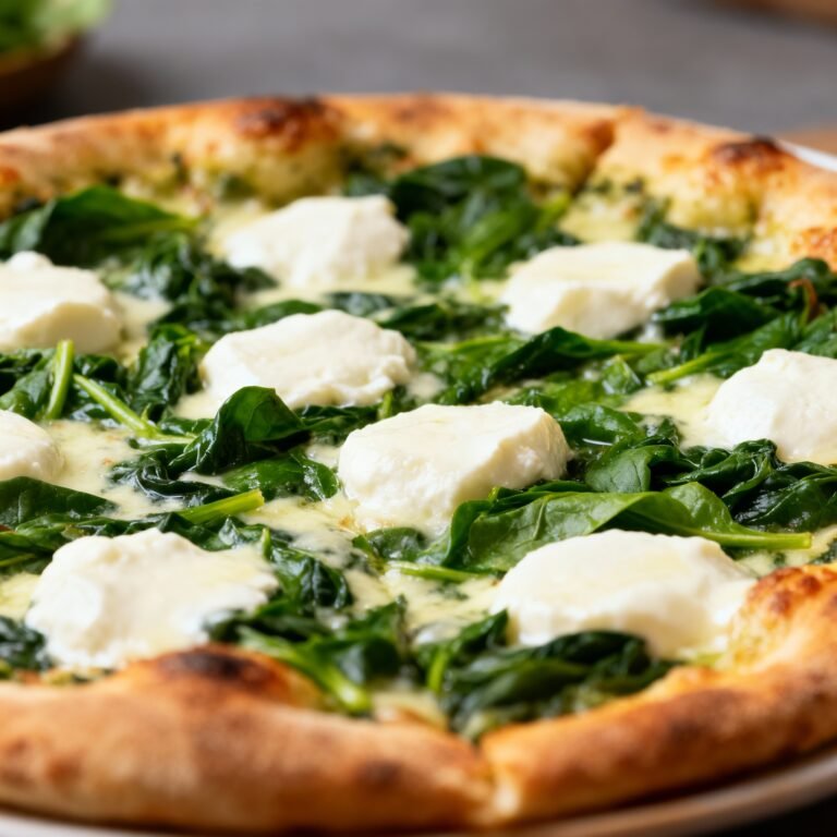 Spinach Pizza Recipe: A Deliciously Green Delight!