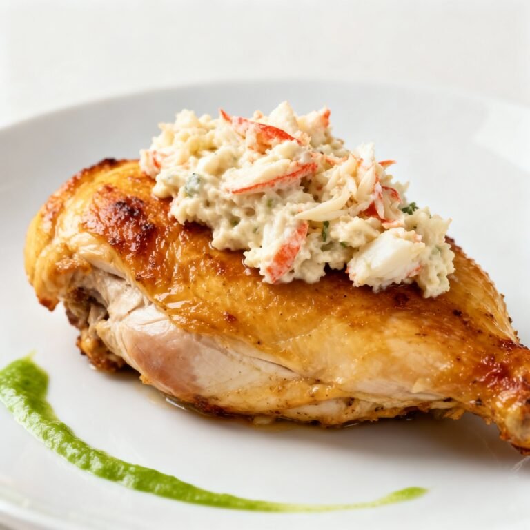 Chicken Chesapeake Recipe: Creamy Crab-Topped Delight!
