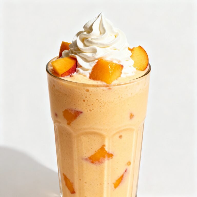 Peach Milkshake Recipe: The Creamiest Summer Treat!