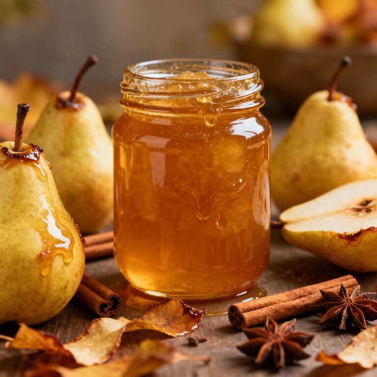 Pear Honey Recipe: A Sweet and Spiced Autumn Delight