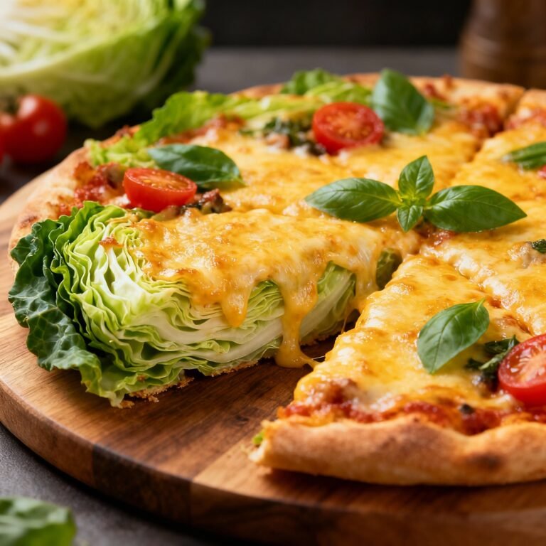 Cabbage Pizza Recipe: The Surprisingly Delicious Low-Carb Delight!