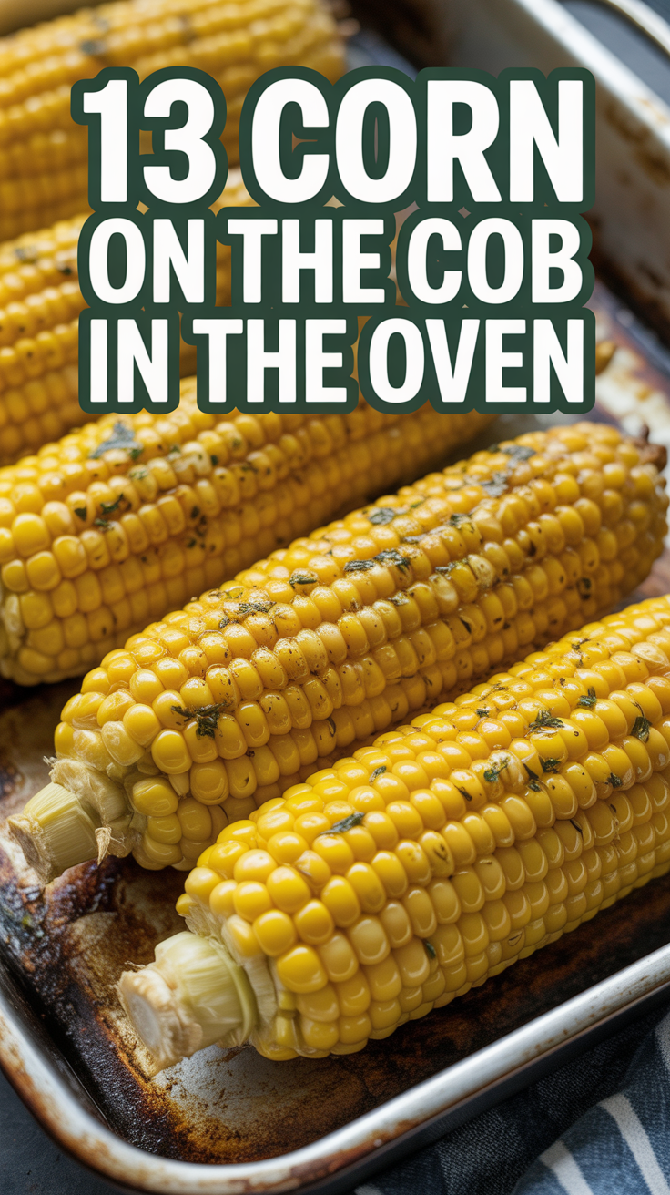 🌽 13 Corn On The Cob In The Oven