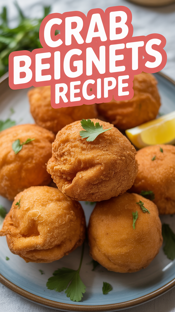 🦀 Crab Beignets Recipe That Will Transport You to Culinary Bliss