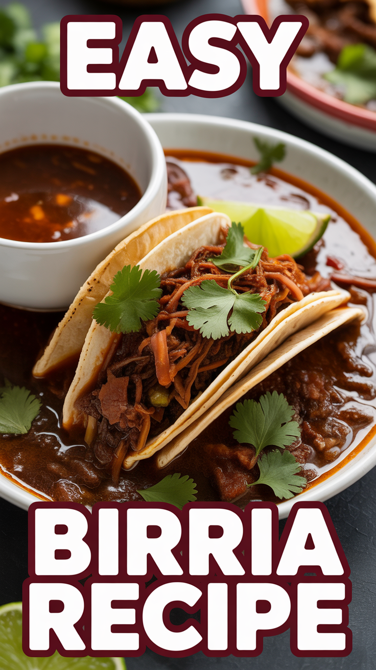 🌮 Easy Birria Recipe That Melts in Your Mouth and Warms Your Soul
