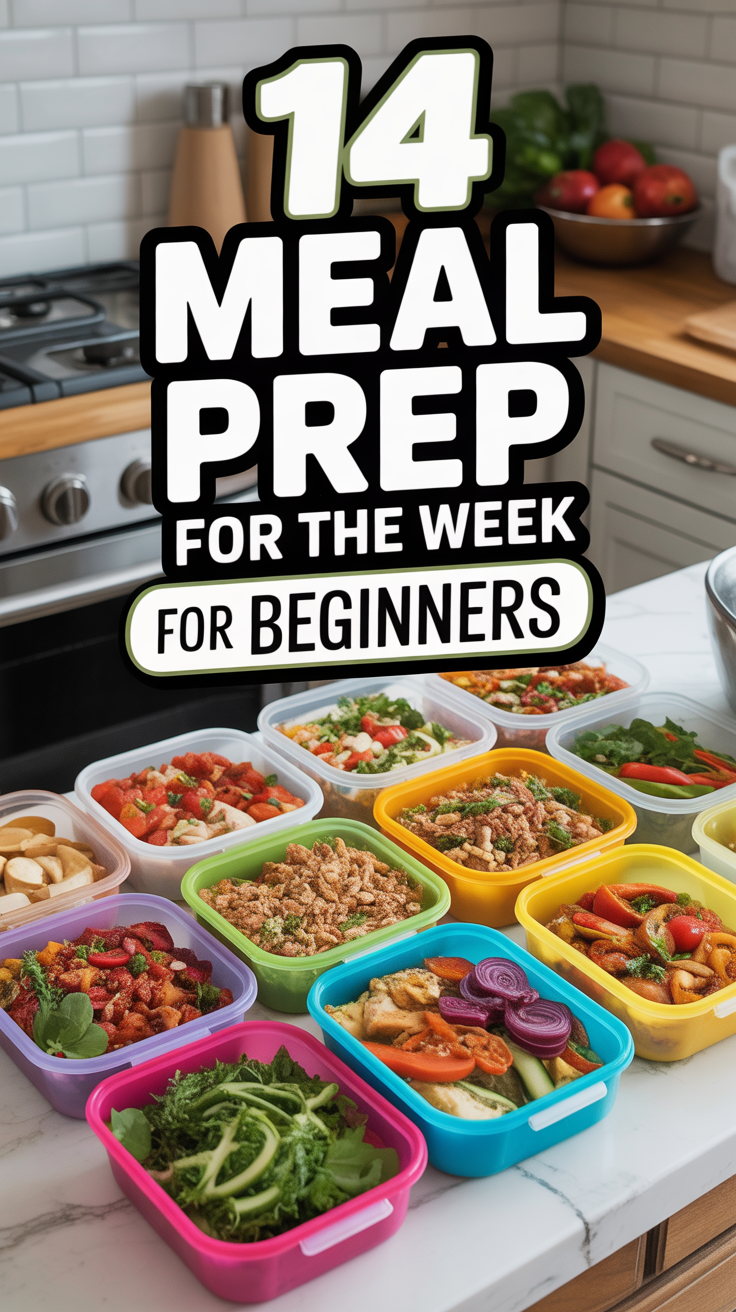 🍱 14 Meal Prep For The Week For Beginners
