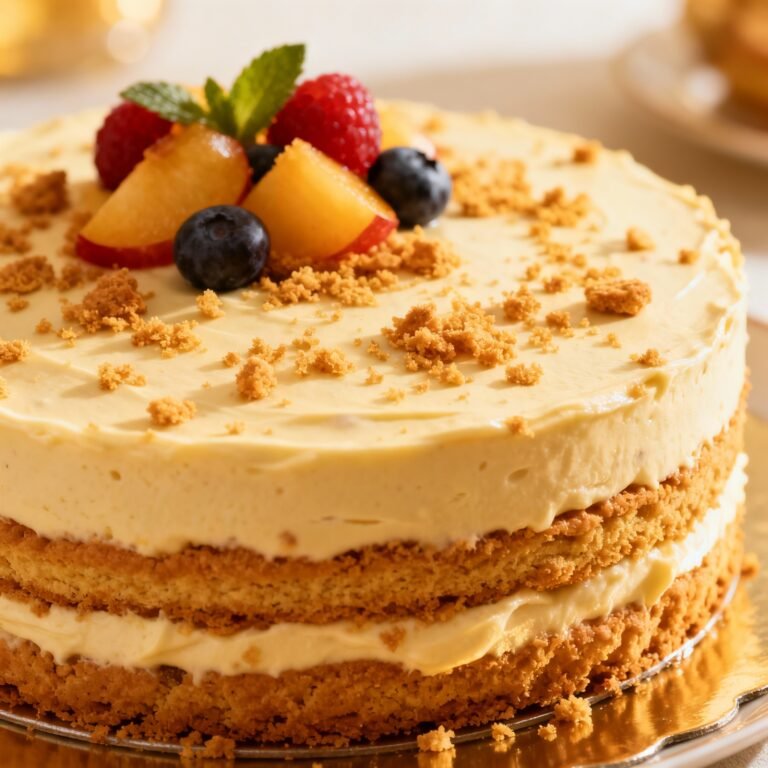 Biscuits Cake Recipe: The Easiest No-Bake Dessert You’ll Ever Make!