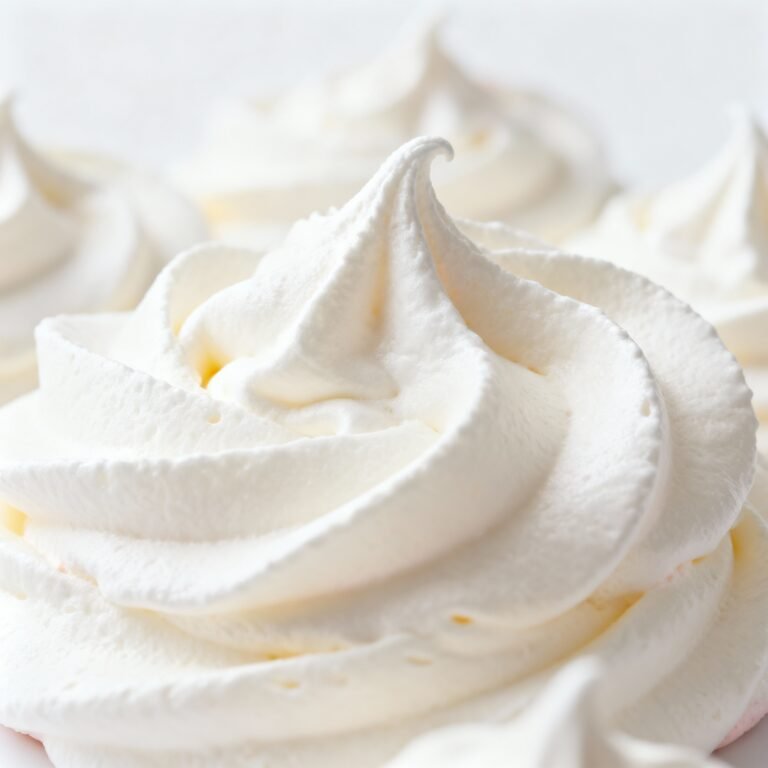 Meringue Recipe Frosting: Light as Air Perfection!
