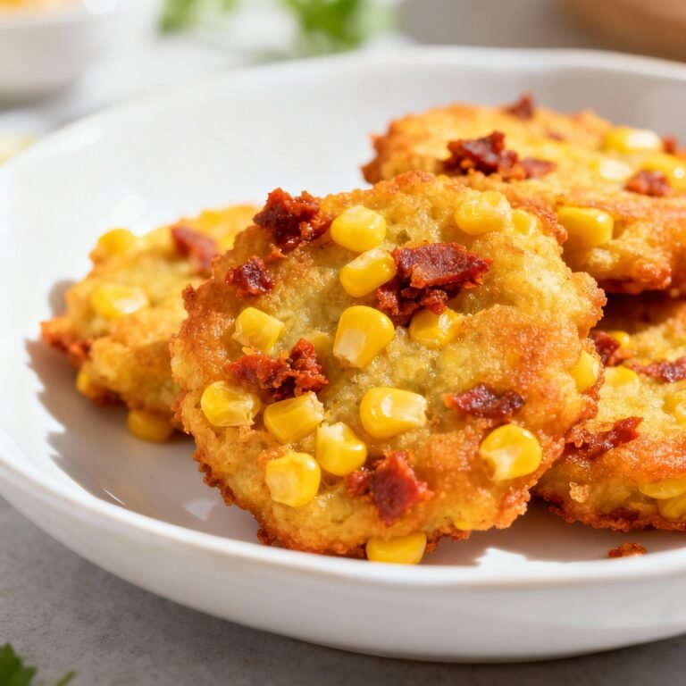 Recipe with Corn: Sweet Corn & Chorizo Fritters – Summer on a Plate!