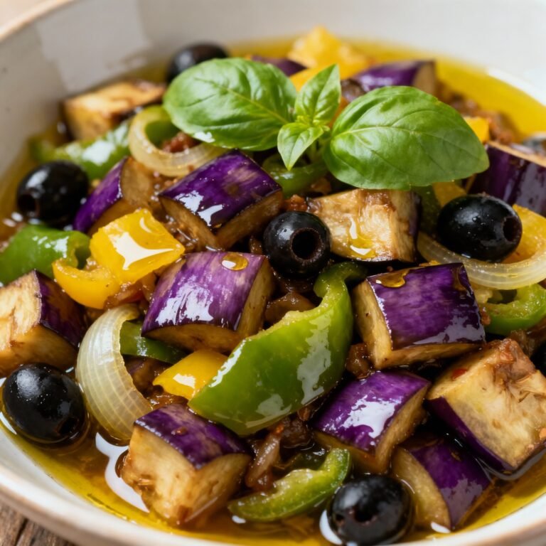 Eggplant Caponata Recipe: A Sweet and Sour Sicilian Delight