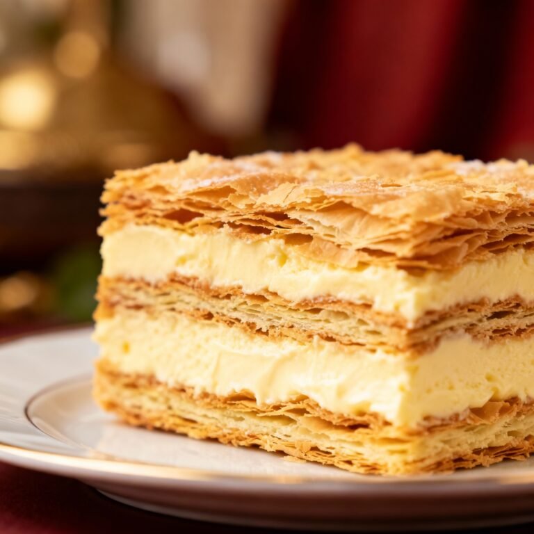 Napoleon Cake Recipe: The Flakiest, Creamiest Delight!