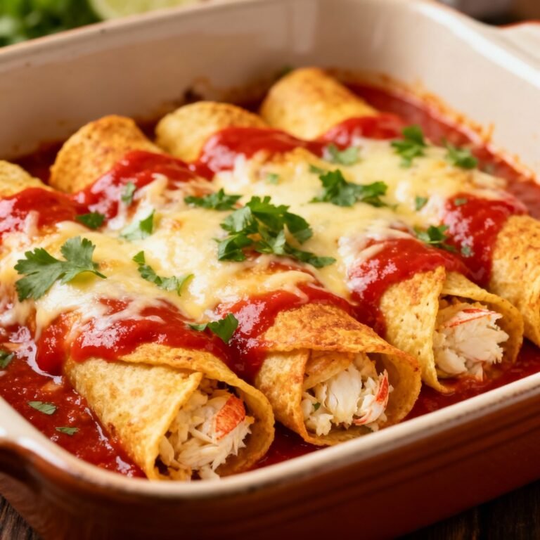 Crab Enchiladas Recipe: An Ocean of Flavor in Every Bite!
