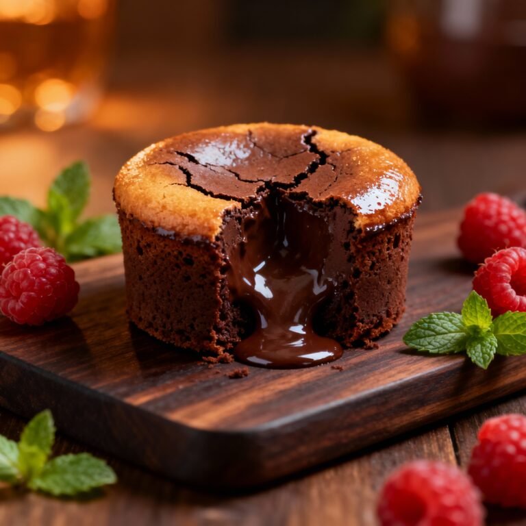 Chocolate Fondant Recipe: Molten Lava Cake Perfection!